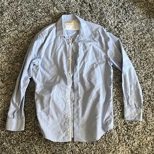 Men long sleeve, original penguin, baby blue, heritage slim fit